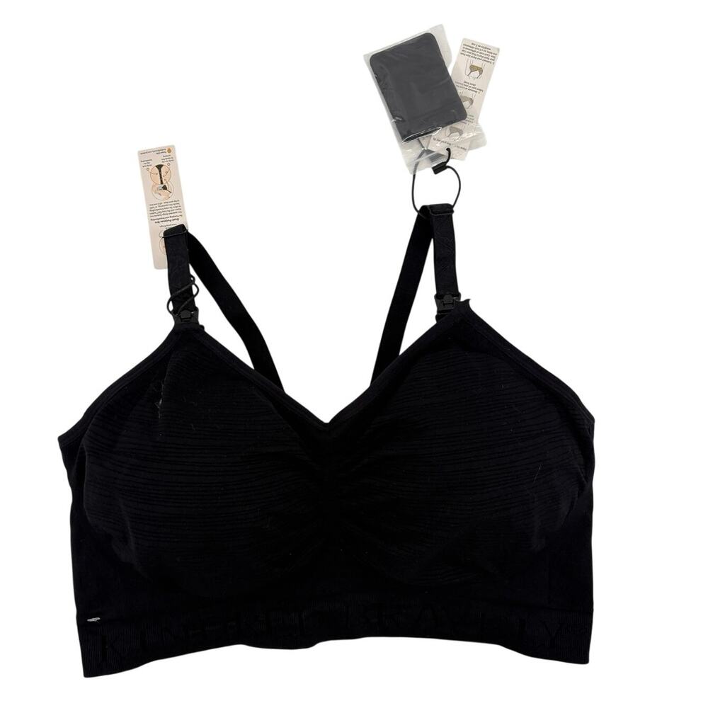 Kindred Bravely Sublime Hands-Free Pumping & Nursing Bra Back XXL Busty